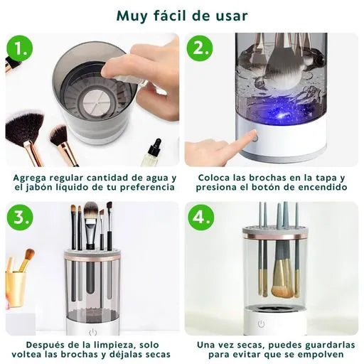 ✨BrushClean Pro✨ - Limpia tus brochas en segundos